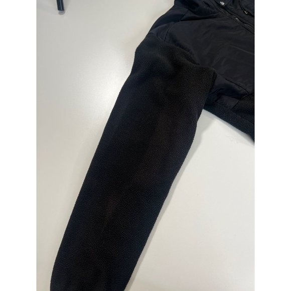 The North Face Denali Jacket Black with Blue Embroidered Logo Size Medium - Picture 8 of 12